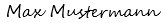 Unterschrift