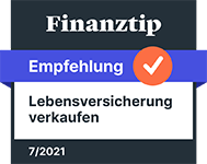 Finanztip empfiehlt Policen Direkt: Lebensversicherung verkaufen - Empfehlung und Tipp Finanztip Empfehlung