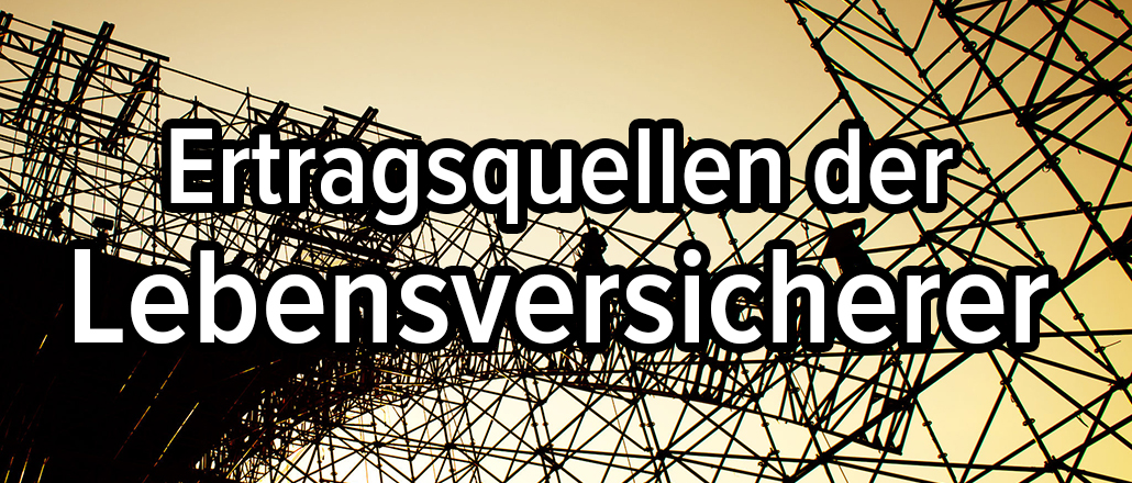 Ertragsquellen der Lebensversicherungen in der Übersicht